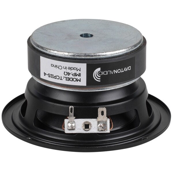 Main product image for Dayton Audio TCP115-4 4" Treated Paper Cone Midbas 295-415